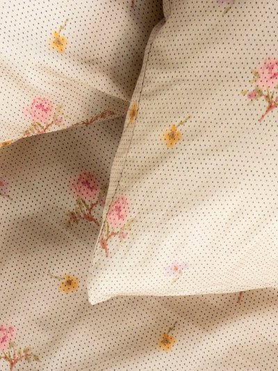 Sooo Soft Cotton Sheet Set - Cream Prairie Dot-view 1